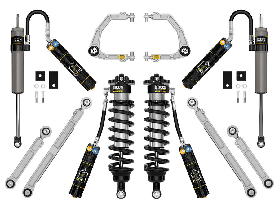 ICON 2022-2025 Toyota Tundra, 1.25-3.25" Lift, Stage 1, 3.0 Suspension System, Billet, CDXS for Toyota Tundra
