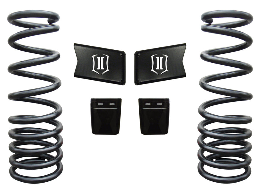 ICON 2003-12 Ram 2500/3500 HD 4WD, 2.5” Lift, Front, Dual Rate Coil Spring Kit for Ram 2500