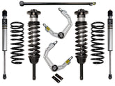 ICON 2010-Up Lexus GX460, 0-3.5" Lift, Stage 2 Suspension System, Billet UCA for Lexus GX460