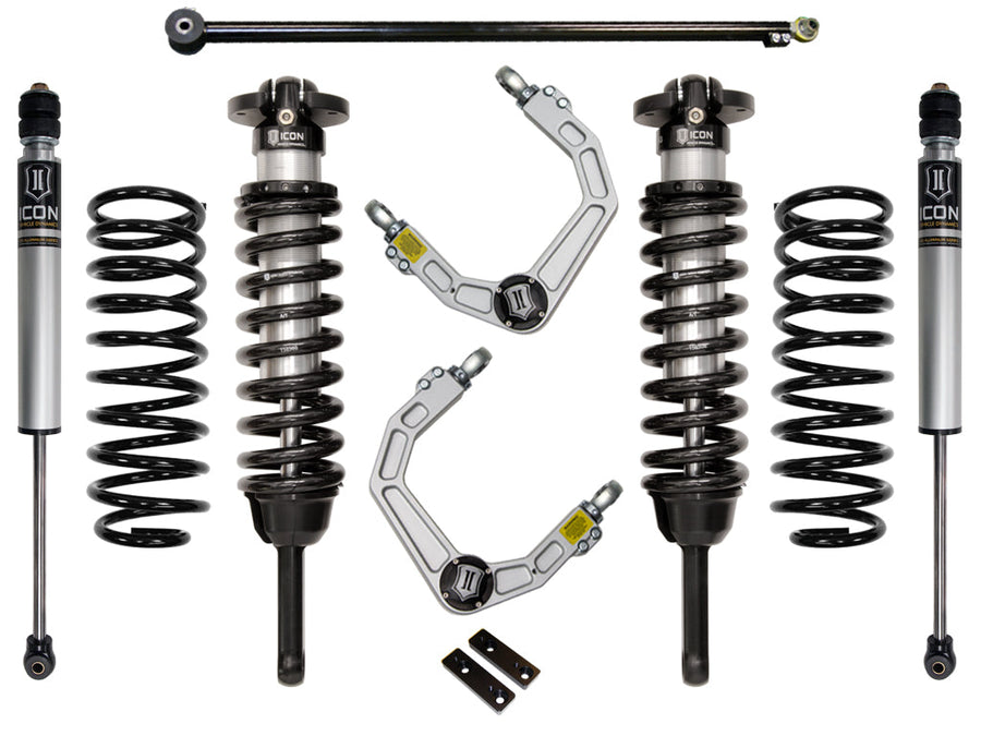 ICON 2010-Up Lexus GX460, 0-3.5" Lift, Stage 2 Suspension System, Billet UCA for Lexus GX460