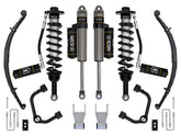 ICON 2021-2025 Ford F-150 Tremor, 2.5-3" Lift, Stage 3 Suspension System, Tubular, w/ Leaf Packs for Ford F-150