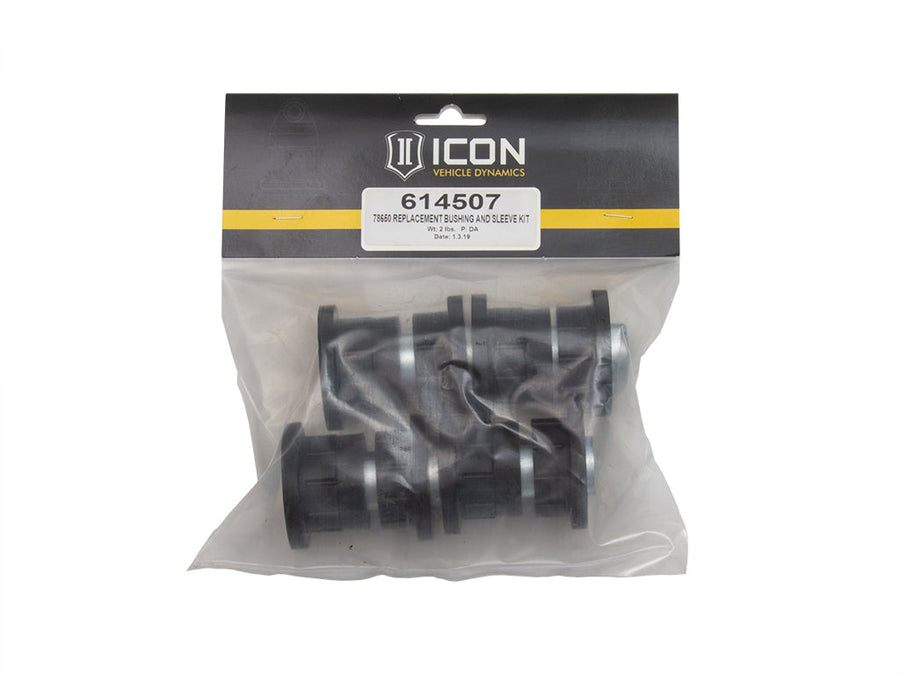 ICON 2015-2022 Chevrolet Colorado/GMC Canyon UCA (78650/78650DJ) Replacement Bushing & Sleeve Kit for Chevrolet Colorado