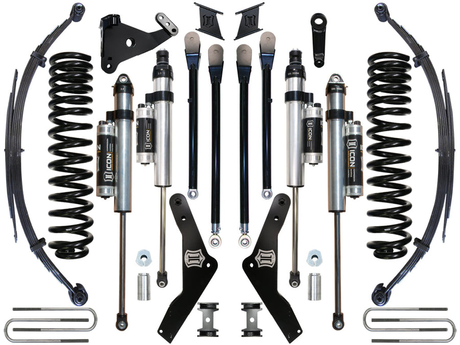 ICON 2011-2016 Ford F250/F350, 7" Lift, Stage 5 Suspension System for Ford Super Duty