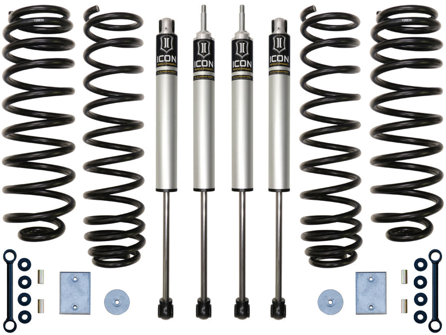 ICON 2007-18 Jeep JK Wrangler, 3" Lift, Stage 1 Suspension System for Jeep Wrangler JK