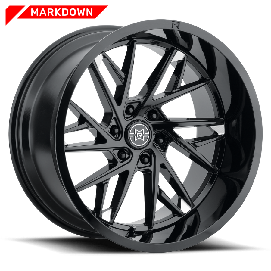 Method 801 Gloss Black Milled Wheel