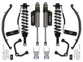 ICON 2021-2025 Ford F-150 Tremor, 2.5-3" Lift, Stage 4 Suspension System, Tubular, CDCV, w/ Leaf Packs for Ford F-150