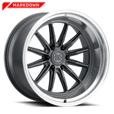 Method 803 Gloss Titanium - Machined Lip Wheel