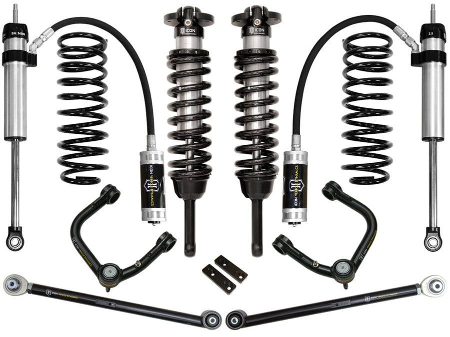 ICON 03-09 4Runner/FJ Cruiser 0-3.5" Lift Stage 4 Suspension System, Tubular UCA for Toyota 4Runner