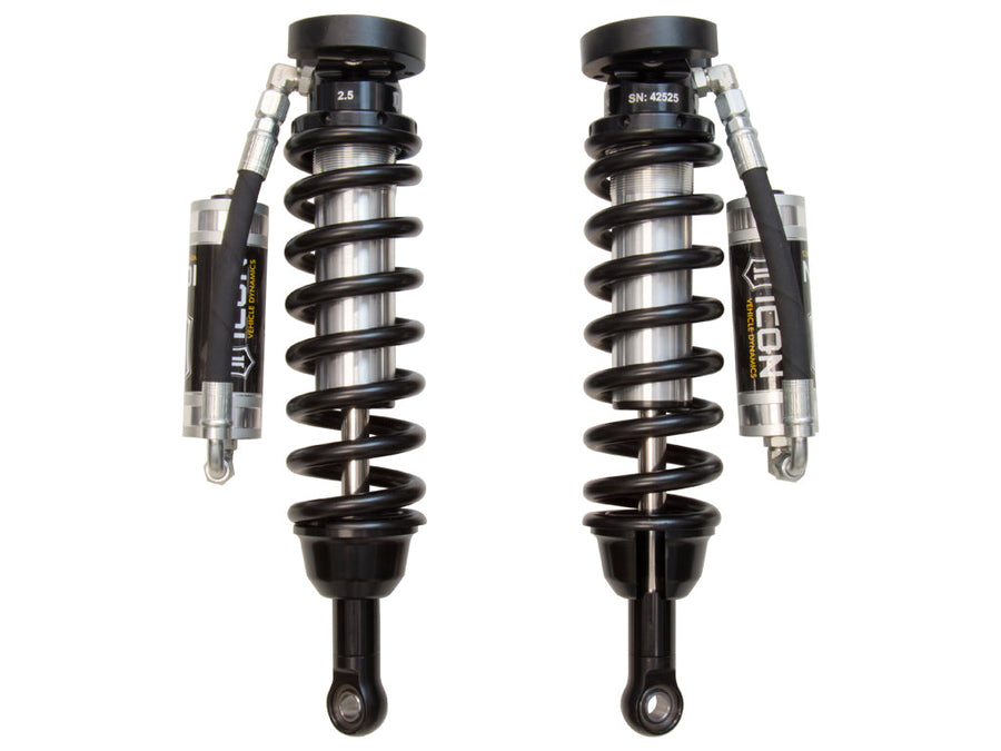 ICON 2011-Up Ford Ranger T6, 1-3” Lift, 2.5 VS Remote Reservoir Coilover Kit for Ford Ranger