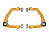 ICON 2024-2025 Toyota Tacoma/2024-2025 Toyota Land Cruiser 250 Series/2024-2026 Lexus GX550/2025-2026 Toyota 4Runner, Front, Billet Upper Control Arms w/ Delta Joint Pro, Gold Anodizing for Toyota Tacoma