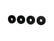 ICON 2007-2021 Toyota Tundra/2008-2021 Toyota Land Cruiser 200 Series/2008-2022 Toyota Sequoia, Bump Stop Spacer Kit, Front for Toyota Tundra