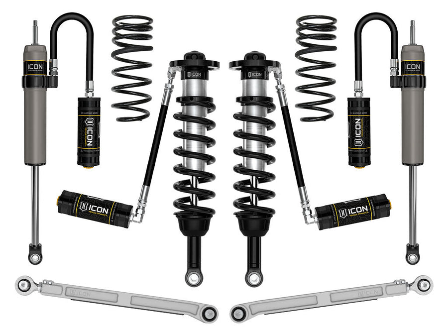 ICON 2023-2025 Toyota Sequoia TRD Pro, 1-2.5" Lift, Stage 4 2.5 Suspension System, Billet for Toyota Sequoia