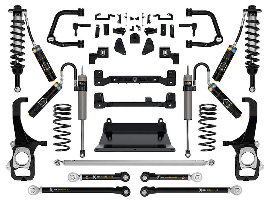 ICON 2022-2024 Toyota Tundra, 6" Lift, Stage 7 Suspension System, Tubular, CDXS for Toyota Tundra