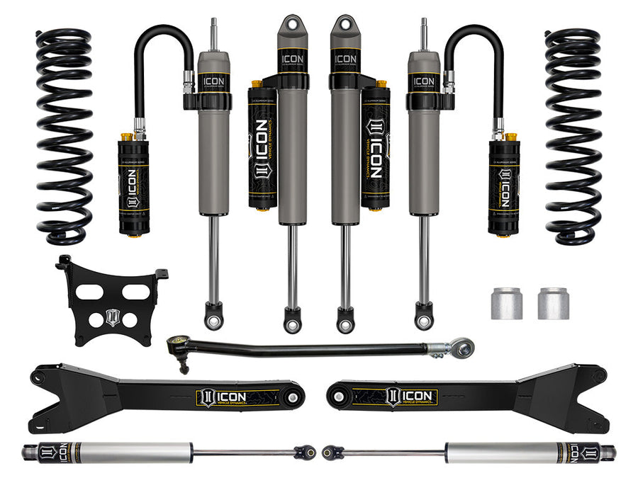 ICON 2023-2025 Ford F-250/F-350 Super Duty 4WD, Gas, 2.5" Lift, Stage 5 Suspension System w/ Radius Arms for Ford Super Duty