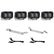 S2 SAE OEM Fog Light Replacement Kit - 2025-2026 Toyota 4Runner, Non-TRD Pro SAE Fog Clear