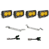 S2 Sport OEM Fog Light Replacement Kit - 2025-2026 Toyota 4Runner Pro/Trailhunter Wide Cornering Amber