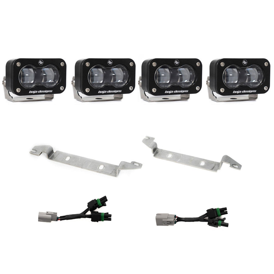 S2 SAE OEM Fog Light Replacement Kit - 2024-2026 Toyota Tacoma Pro/Trailhunter SAE Fog Clear