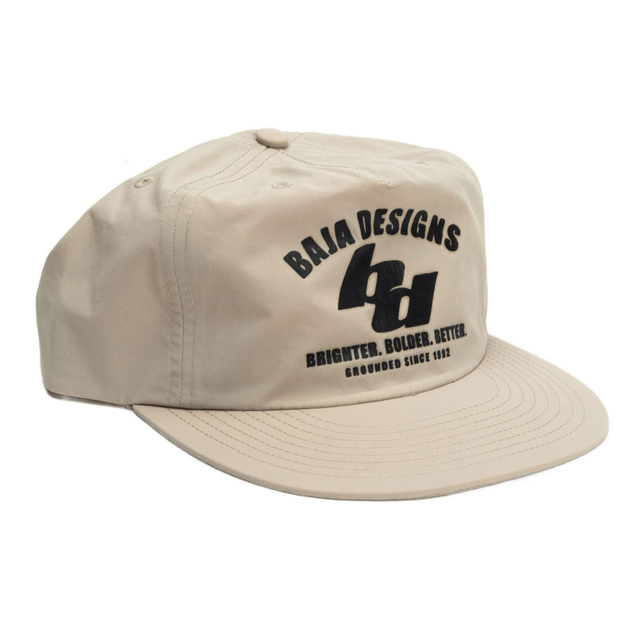 Baja Designs Grounded Snapback Hat Sand
