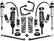 ICON 2003-09 Lexus GX470, 0-3.5" Lift, Stage 5 Suspension System, Tubular UCA for Lexus GX470