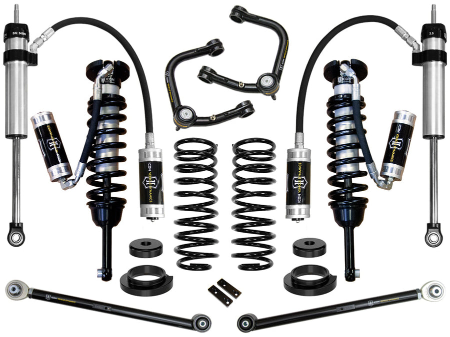 ICON 2003-09 Lexus GX470, 0-3.5" Lift, Stage 5 Suspension System, Tubular UCA for Lexus GX470