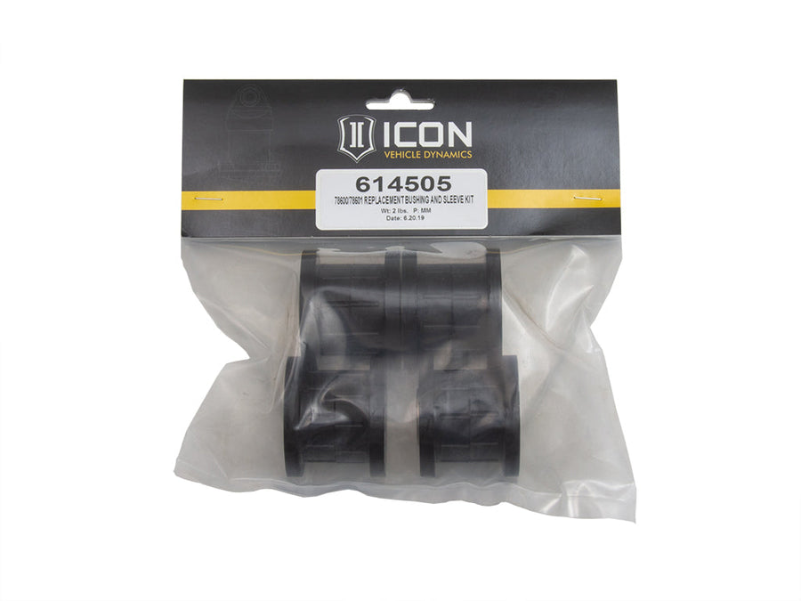 ICON (78600/78601) UCA Replacement Bushing & Sleeve Kit for Universal