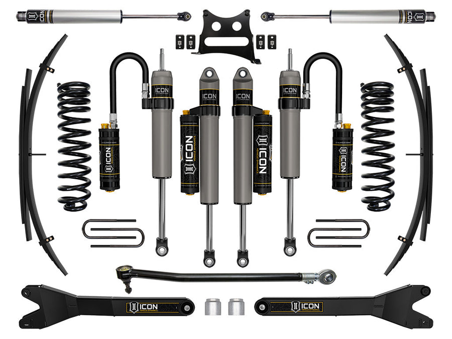 ICON 20-22 Ford F250/F350 4WD, 2.5" Lift, Stage 6 Suspension Sys w/ Leaf Spring for Ford Super Duty