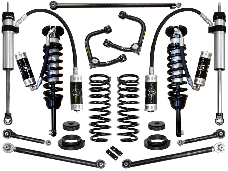 ICON 2003-09 Lexus GX470, 0-3.5" Lift, Stage 6 Suspension System, Tubular UCA for Lexus GX470