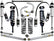 ICON 2010-Up Lexus GX460, 0-3.5" Lift, Stage 6 Suspension System, Billet UCA for Lexus GX460