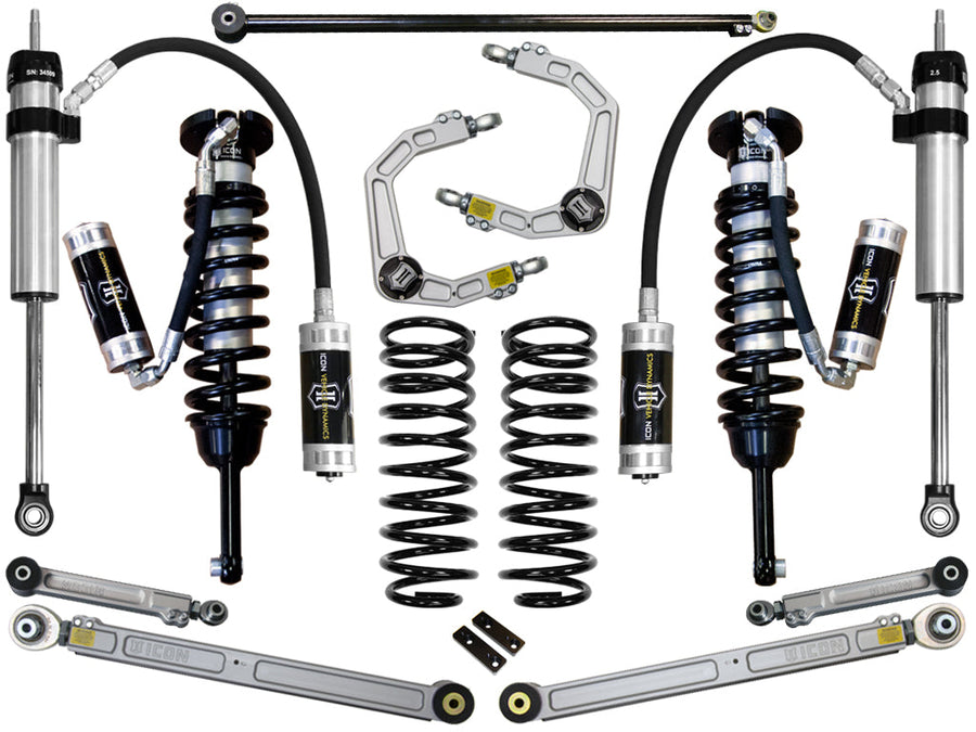 ICON 2010-Up Lexus GX460, 0-3.5" Lift, Stage 6 Suspension System, Billet UCA for Lexus GX460