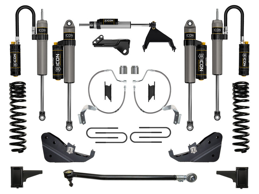 ICON 2023-2025 Ford F-250/F-350 Super Duty 4WD, Gas, 4.5" Lift, Stage 5 Suspension System for Ford Super Duty