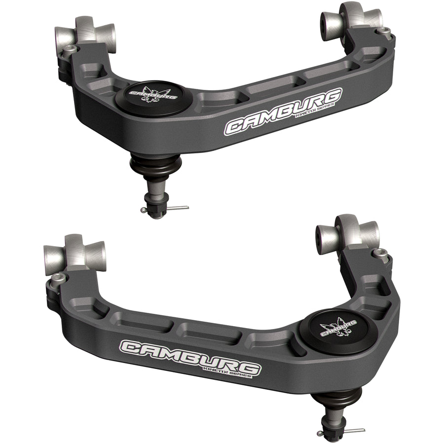 Camburg Engineering 2021-2025 Ford F-150 KINETIK Series X-Joint XL Upper Control Arm Kit Grey for the Ford F-150