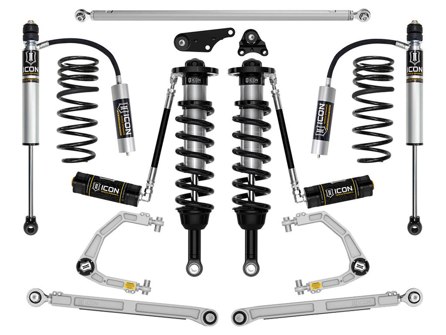 ICON 2025-2026 Toyota 4Runner 4WD, 1.25-3" Lift, Stage 4 Suspension System, Billet for Toyota 4Runner