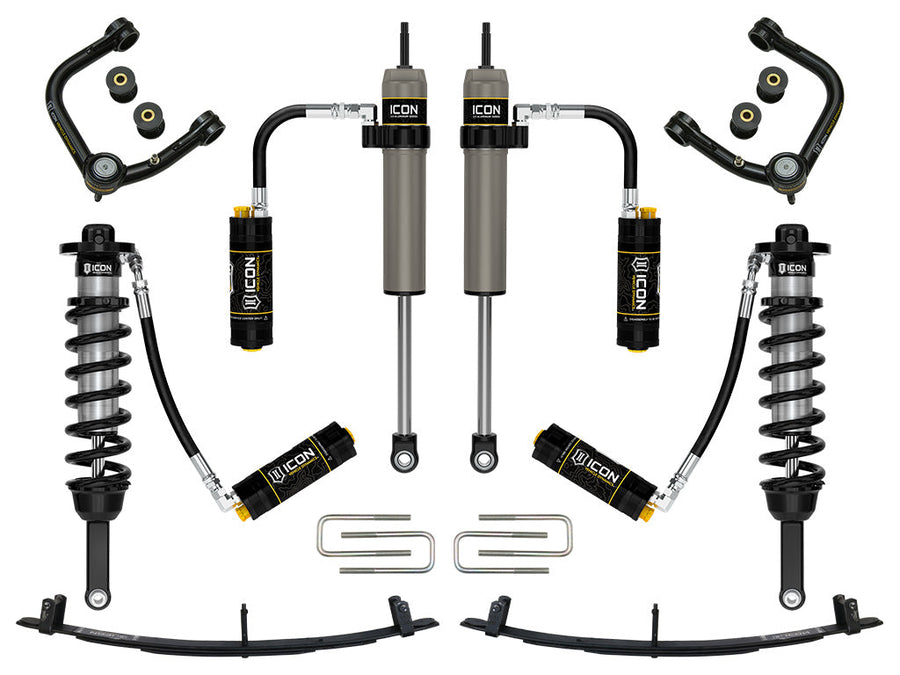ICON 2005-2015 Toyota Tacoma 0-3.5" Lift/2016-2023 Tacoma 0-2.75" Lift, Stage 6 Suspension System, Tubular, CDCV for Toyota Tacoma