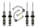ICON 2021-2026 Ford Bronco, HOSS 2.0 Package, 0-2" Lift, Stage 2 Suspension System, Billet for Ford Bronco