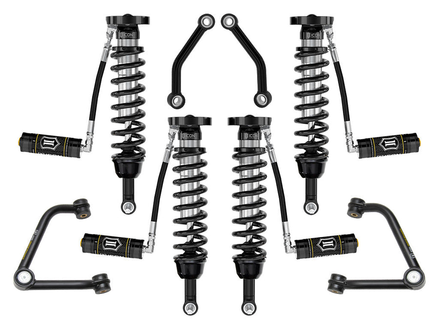 ICON 2021-2026 Chevrolet Tahoe & Suburban/2021-2026 GMC Yukon & Yukon XL, 2.5-3.25" Lift, Stage 3 Suspension System, Tubular for Chevrolet Tahoe