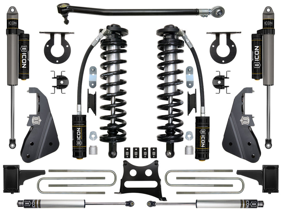 ICON 2017-2022 Ford F250/F350, 4-5.5" Lift, Stage 3 Suspension System for Ford Super Duty