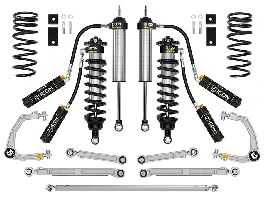 ICON 2022-2025 Toyota Tundra, 1.25-3.25" Lift, Stage 3 (TRD), 3.0 Suspension System, Billet, CDCV for Toyota Tundra