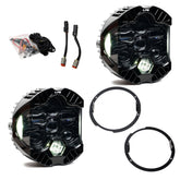 DOT LP6 LED Headlight Kit - Jeep 2007-2018 Wrangler JK White