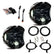 DOT LP6 LED Headlight Kit - Jeep 2018-2026 Wrangler JL; 2020-2026 Gladiator JT; NOTE w/Halogen Headlights White