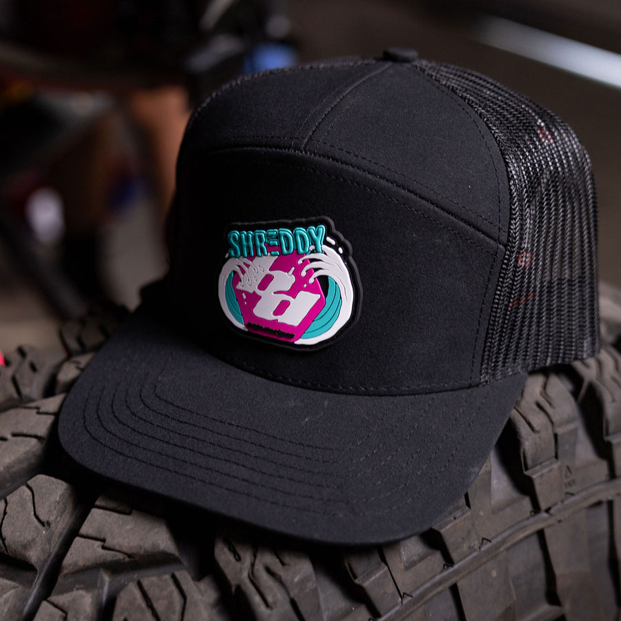 Baja Designs x Shreddy Premium Snapback Hat Black