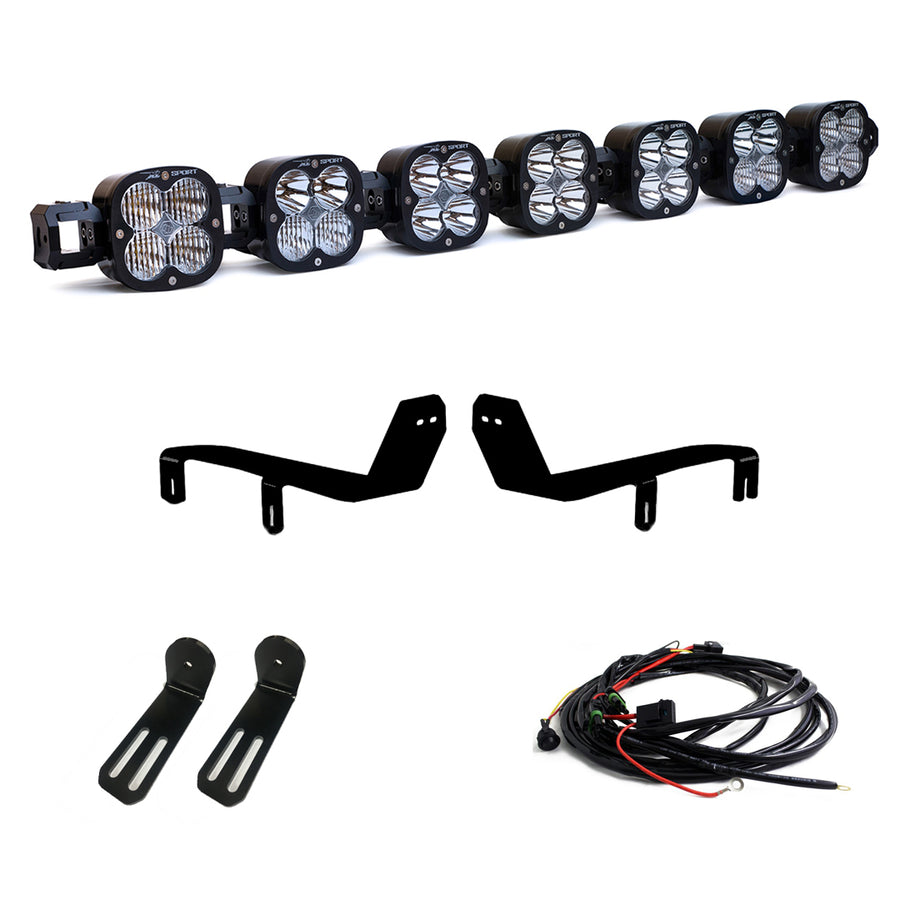 Ford XL Linkable Bumper Light Kit - Ford 2017-19 F-250/350 Super Duty XL Sport Linkable Multi Pattern