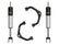 ICON 2020-2026 GM 2500/3500 HD, 0-2” Lift, V.S. 2.5 Aluminum Series Shock System, Internal Reservoir, Tubular for Chevrolet Silverado