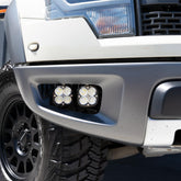 Ford Raptor Squadron Sport “Sportsmen” Dual Fog Pocket Light Kit - Ford 2010-2014 F-150 SVT Raptor Multi-Pattern Clear