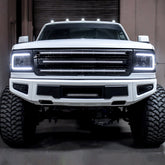 92-96 Ford F-Series/Bronco LUXX-Series LED Projector Headlights Chrome | AlphaRex