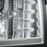 92-96 Ford F-Series/Bronco PRO-Series Halogen Projector Headlights Chrome | AlphaRex