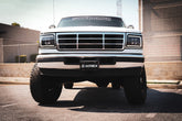 92-96 Ford F-Series/Bronco NOVA-Series LED Projector Headlights Alpha-Black | AlphaRex