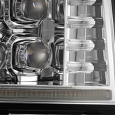 92-96 Ford F-Series/Bronco NOVA-Series LED Projector Headlights Chrome | AlphaRex
