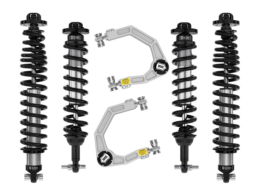 ICON 2021-2026 Ford Bronco, Non-Sasquatch, 3-4" Lift, Stage 3 Suspension System, Billet, Heavy Rate Rear Springs for Ford Bronco