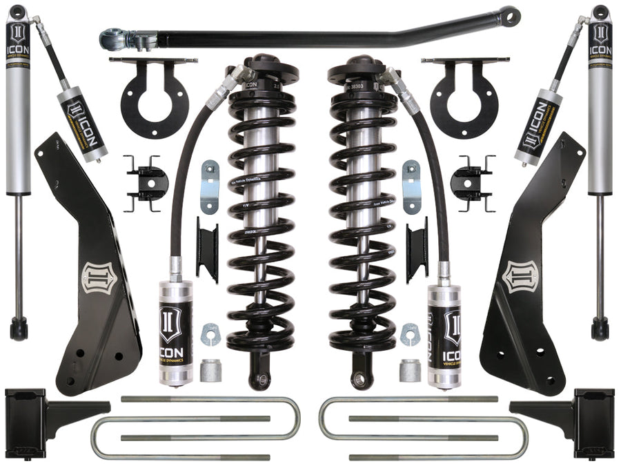 ICON 2011-2016 Ford F250/F350, 4-5.5" Lift, Stage 1 Coilover Conversion System for Ford Super Duty