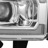 94-01 Dodge Ram 1500/94-02 Ram 2500/3500 LUXX-Series LED Headlights Chrome | AlphaRex